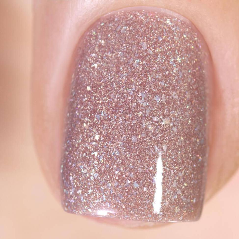 Лак для ногтей MASURA Нюдовый Фейерверк, 11 мл - превью