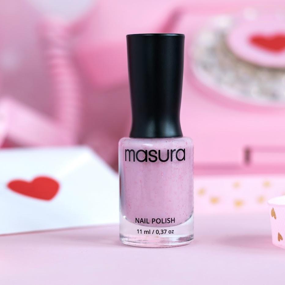 Лак для ногтей MASURA Клубничный Фраппе, 11 мл - превью