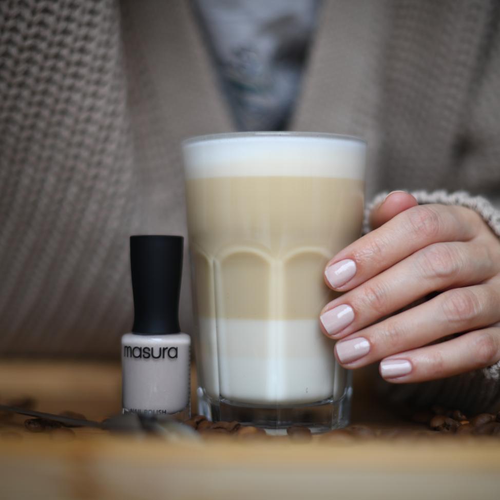 Лак для ногтей MASURA Мечты со Вкусом Латте, 11 мл - превью