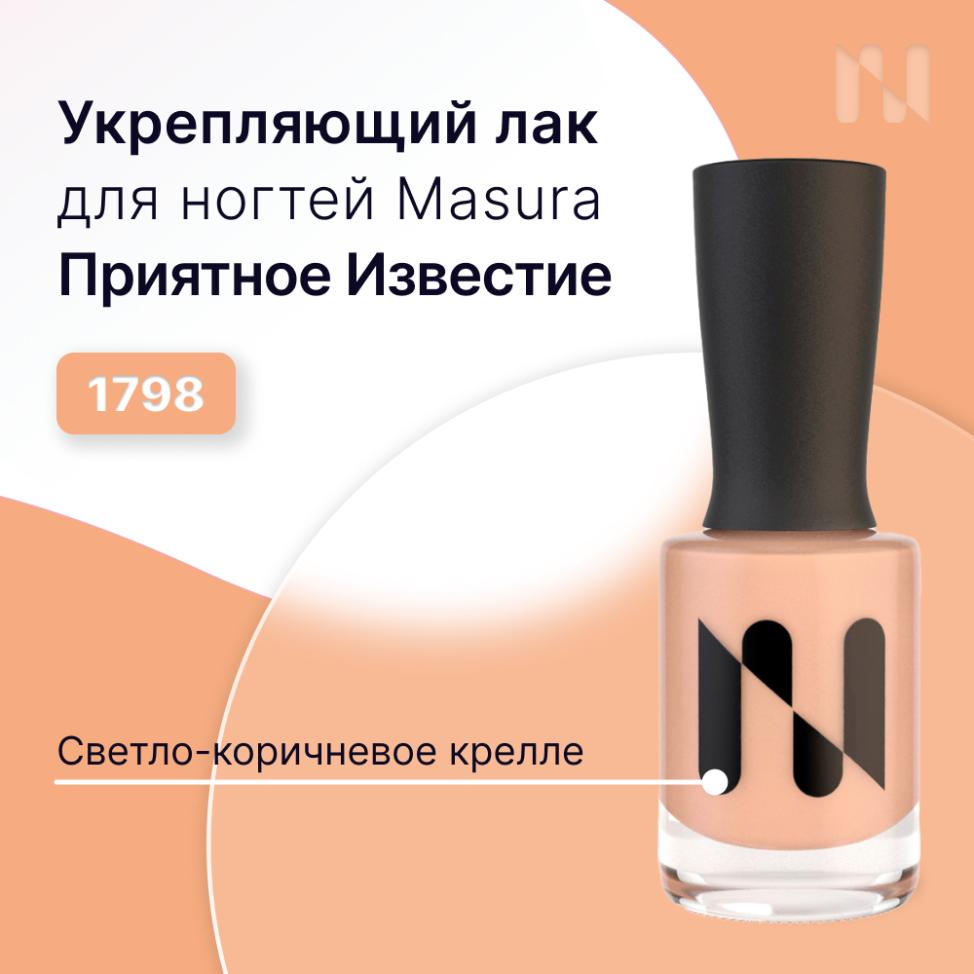 Лак для ногтей Укрепляющий Приятное Известие, 11 мл - превью