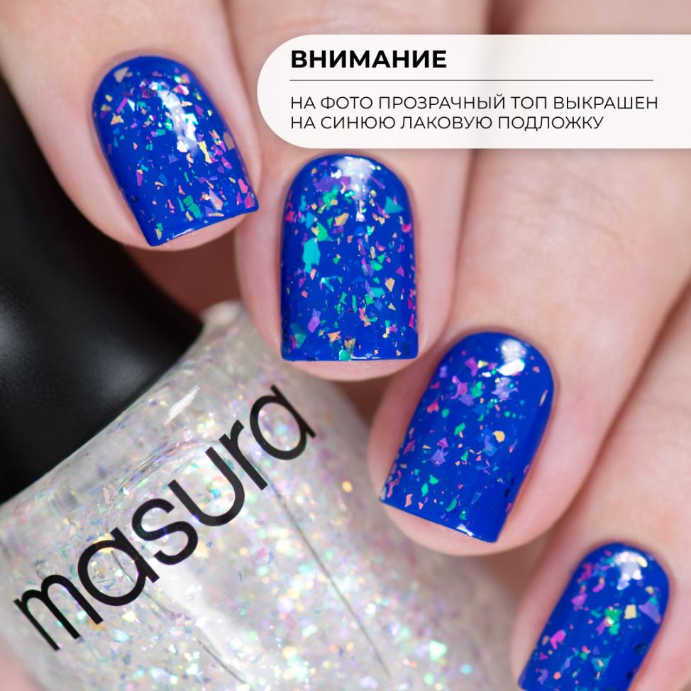 Лаковый топ MASURA Цветочная Мозаика, 11 мл - превью