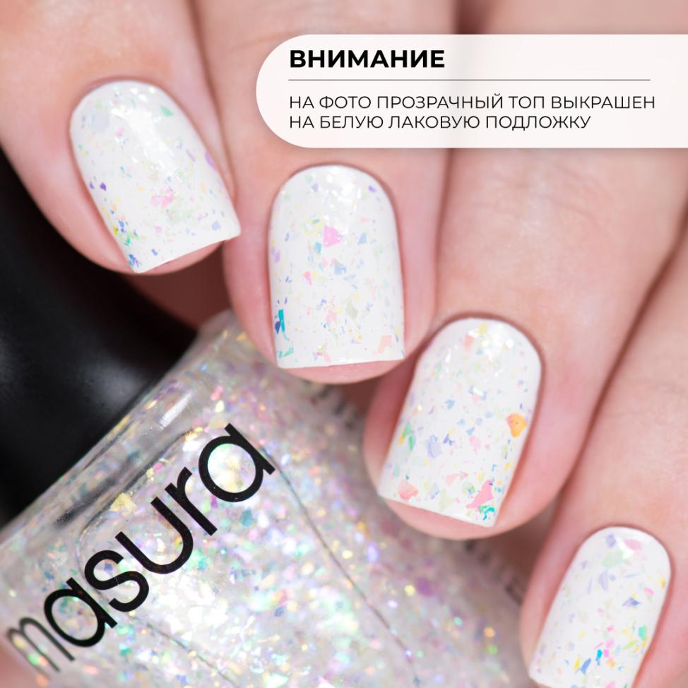 Лаковый топ MASURA Цветочная Мозаика, 11 мл - превью