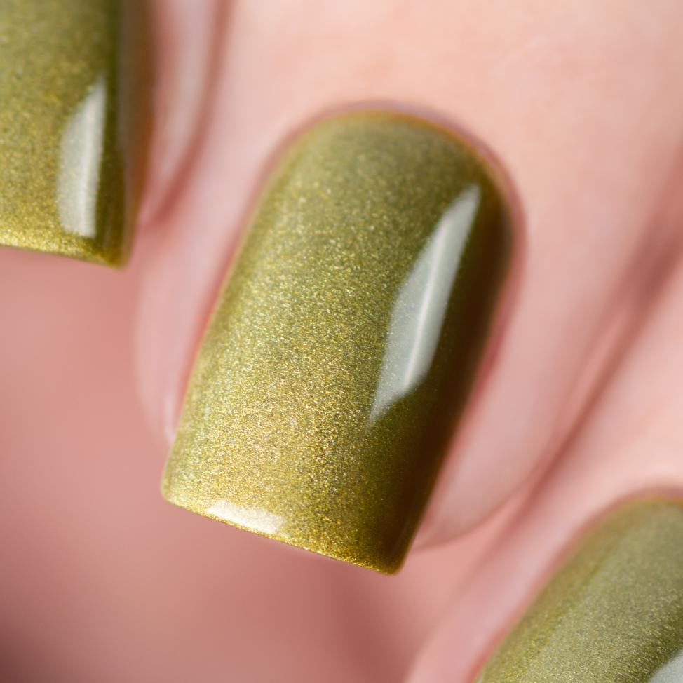 Магнитный лак MASURA Золотой Авантюрин, 11 мл - превью