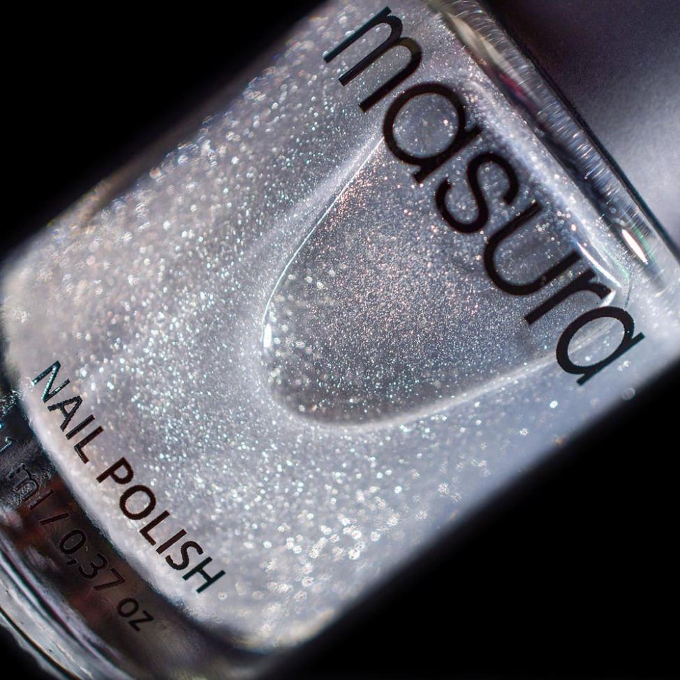 Магнитный лак для ногтей MASURA Белая Кошка, 11 мл - превью