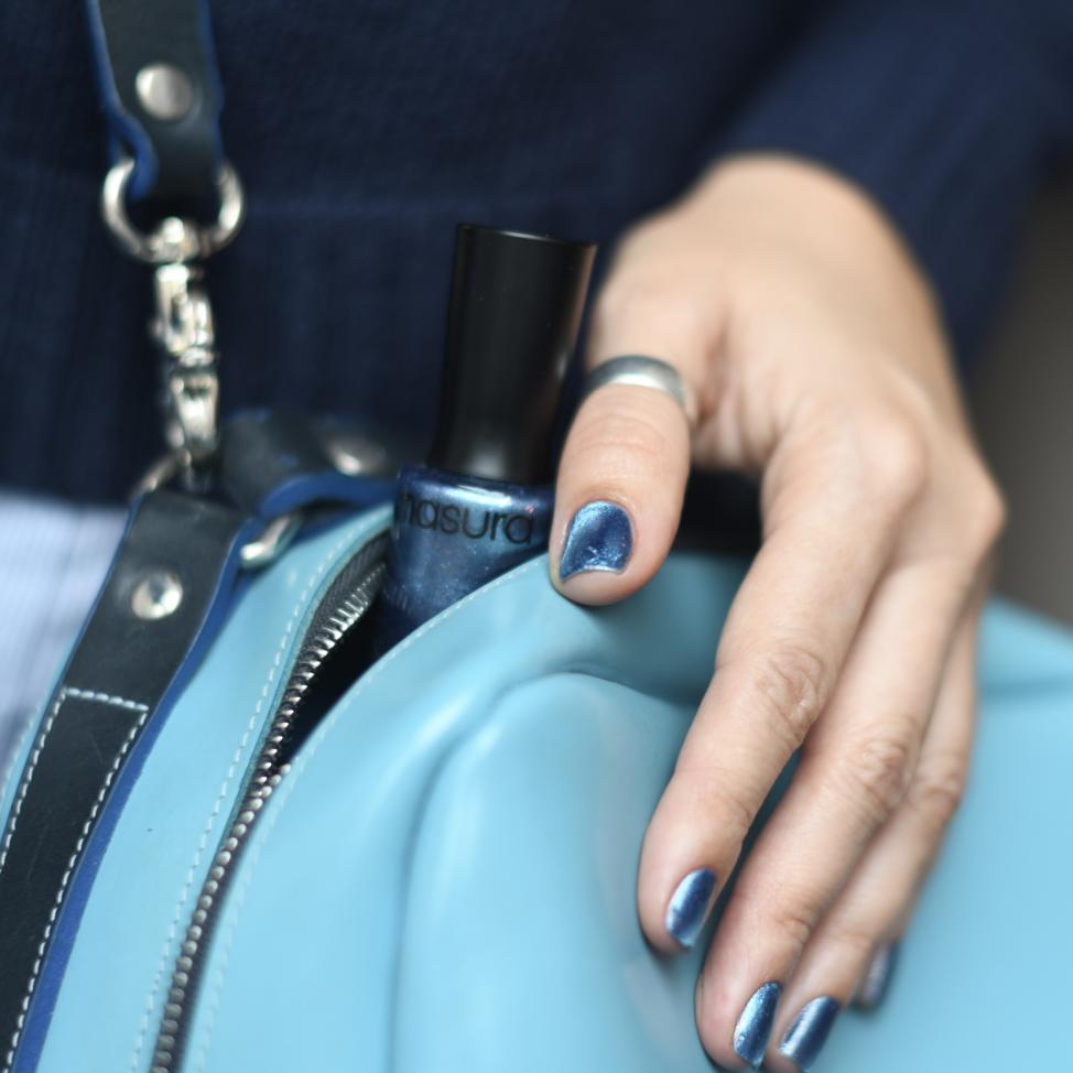 Магнитный лак для ногтей MASURA Антарктида, 11 мл - превью