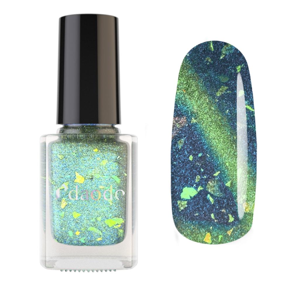 Лак для ногтей daodo Хвост Хамелеона, 12 мл, D010