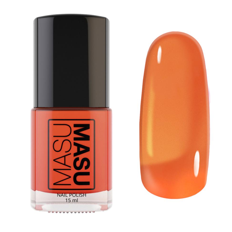 Лак MASU MASU Укрепляющий Красный Апельсин, 15 мл, ML095