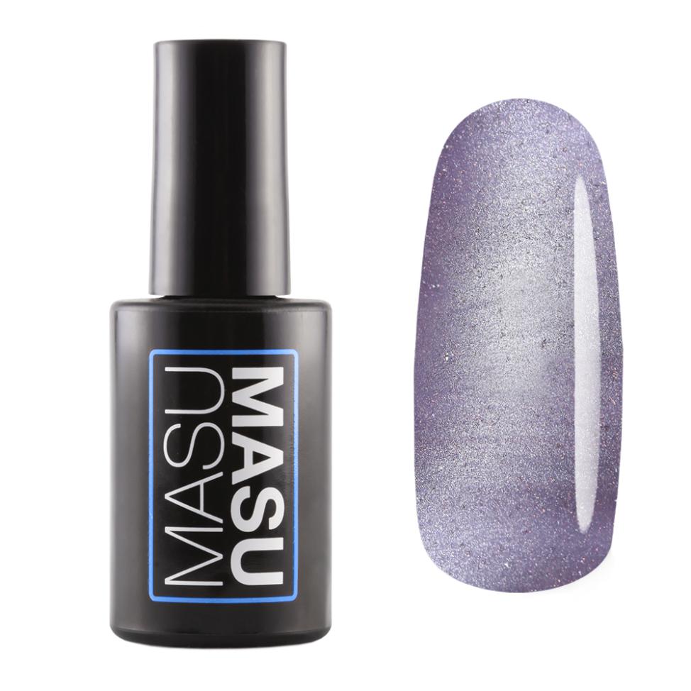 Гель-лак MASU MASU T004 Корейская шелковая кошка с эффектом аврора, 8 мл, T004