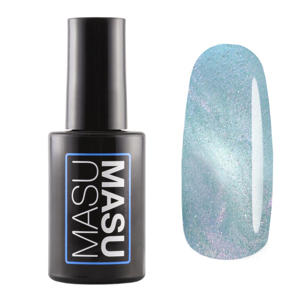 Гель-лак MASU MASU T006 Корейская шелковая кошка с эффектом аврора, 8 мл, T006