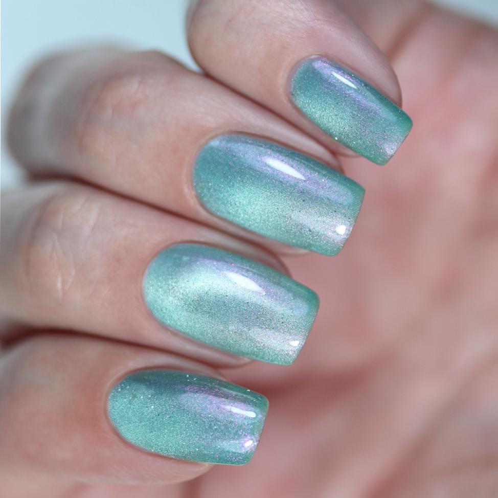 Гель-лак MASU MASU T006 Корейская шелковая кошка с эффектом аврора, 8 мл, T006